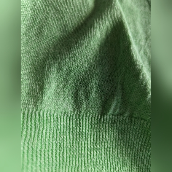 J. Crew Women's crew neck sweater neon green - Picture 4 of 4